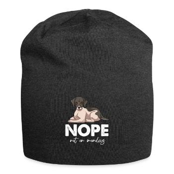 Whippet - Bonnet en jersey - charbon - Devant