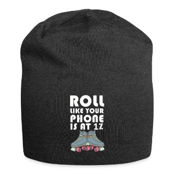 Inline Skater - Jersey-Beanie - Anthrazit - Vorne