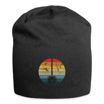 Banjo Shirts For Men Bluegrass Appalachia Folk - Jersey Beanie - black - Front