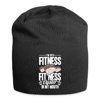 Seafood Lovers Gift Seafood - Jersey Beanie - black - Front