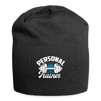 Personal Trainer Personal Trainer Funny - Jersey Beanie - black - Front