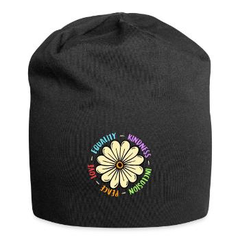 Inclusion handicap acceptance and awareness - Jersey Beanie - black - Front