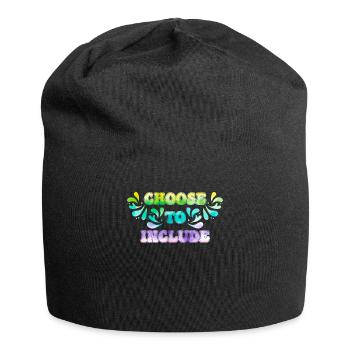 Acceptance Decide on inclusion - Jersey Beanie - black - Front