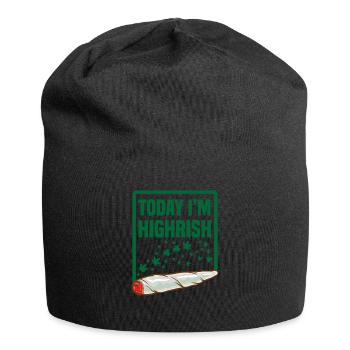 Aujourd’hui, je suis Highrish Stoner St. Patrick’s Day - Bonnet en jersey - noir - Devant