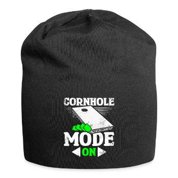 Mode Cornhole activé - Bonnet en jersey - noir - Devant