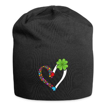 Autism Neurodiversity Kindness - Jersey Beanie - black - Front