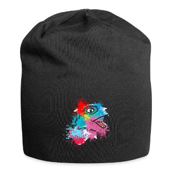 Suricates Splash Art Surikate - Bonnet en jersey - noir - Devant
