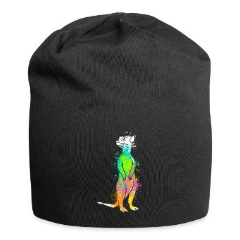 Suricates Splash Art Surikate - Bonnet en jersey - noir - Devant