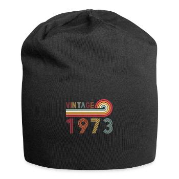 Drôle de millésime né en 1973 anniversaire - Bonnet en jersey - noir - Devant