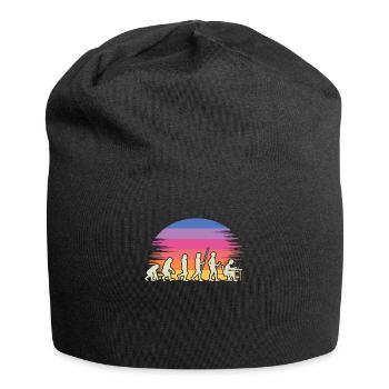 Évolution du jeu - Bonnet en jersey - noir - Devant