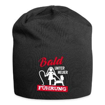Junggesellenabschied T-Shirt Bräutigam JGA Männer - Jersey-Beanie - Schwarz - Vorne