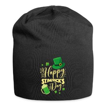 Bonne Saint-Patrick Boire - Bonnet en jersey - noir - Devant
