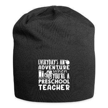 Preschool Teacher You're A Preschool Teacher - Jersey Beanie - black - Front