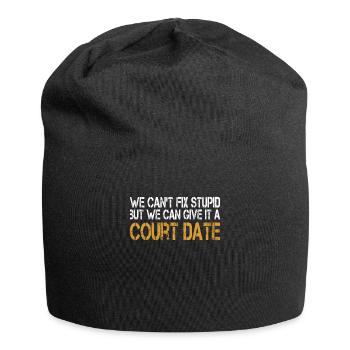 Loi sur la police du shérif adjoint - Bonnet en jersey - noir - Devant