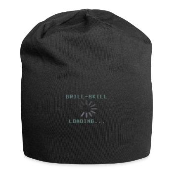 Idée de barbecue et de cadeau de camping-car - Bonnet en jersey - noir - Devant