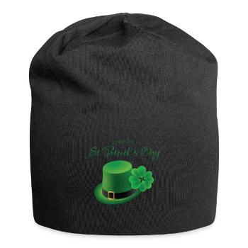 Bonne Saint-Patrick Irlande Hat - Bonnet en jersey - noir - Devant