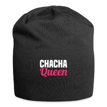 Musique de danse chacha pratiquant le latin - Bonnet en jersey - noir - Devant