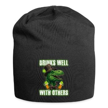 St Paddys St Patricksday St Patrick Day - Jersey-Beanie - Schwarz - Vorne