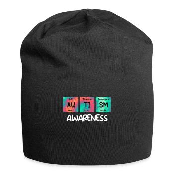 Autism Awareness Diversity and Awareness - Jersey Beanie - black - Front