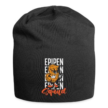 Epipe squad Peanut allergy Peanut allergy sufferers - Jersey Beanie - black - Front