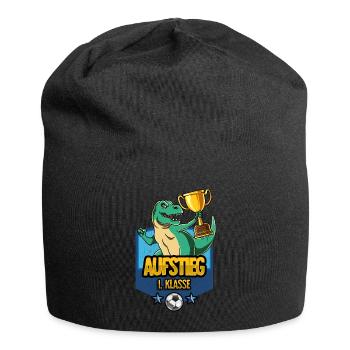 Aufstieg 1. Klasse Einschulung - Jersey-Beanie - Schwarz - Vorne