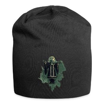 München retro look stylish - Jersey-Beanie - Schwarz - Vorne