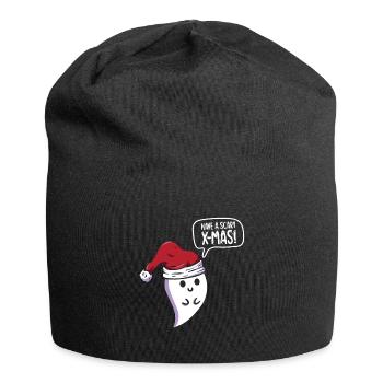Effrayant Halloween Mignon Noël - Bonnet en jersey - noir - Devant