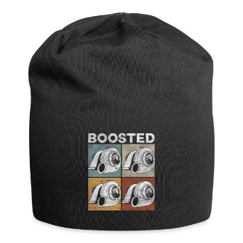 Turbocharger Boosted - Turbo & Tuning - Jersey Beanie - black - Front