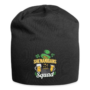 Shananigans Squad St Patricks Day Irland - Jersey-Beanie - Schwarz - Vorne