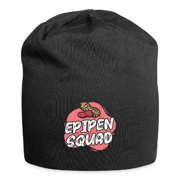 Epipe squad Peanut allergy Peanut allergy sufferers - Jersey Beanie - black - Front