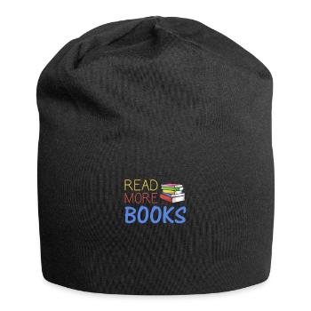 Lire plus de livres - Bonnet en jersey - noir - Devant