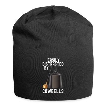 Cowbell More Cowbell-Vintager - Jersey Beanie - black - Front