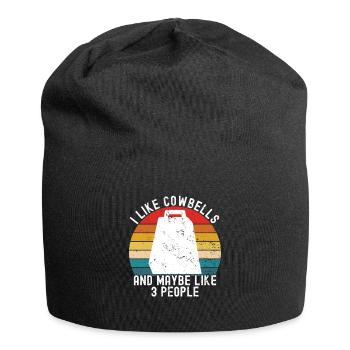 Cowbell More Cowbell-Vintager - Jersey Beanie - black - Front