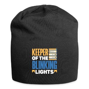 Keeper Of The Blinking Lights Network Admin - Jersey Beanie - black - Front