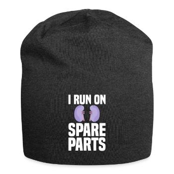 Kidney Transplantation Dialysis - Jersey Beanie - charcoal grey - Front