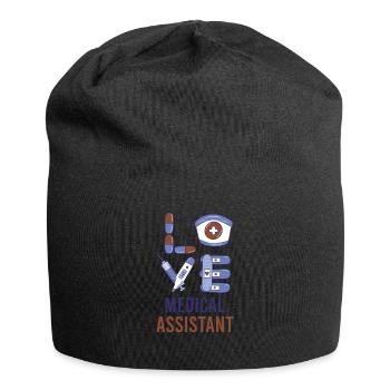 Emergency Nurse - Jersey Beanie - black - Front