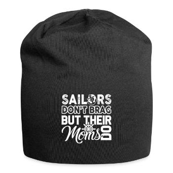 Sailor Proud Sailor Mom - Jersey Beanie - black - Front