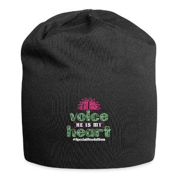 Inklusion Awareness Vielfalt handicap - Jersey-Beanie - Schwarz - Vorne