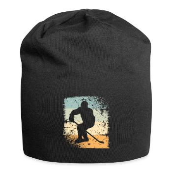 Eishockey Hockey sur glace - Bonnet en jersey - noir - Devant