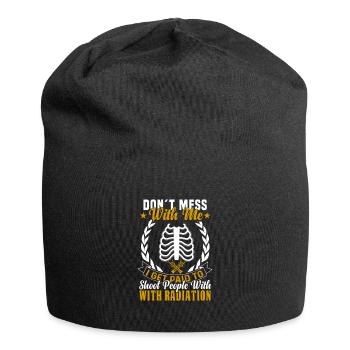Rad Tech Radiologie Hommes Femmes Radiographe - Bonnet en jersey - noir - Devant