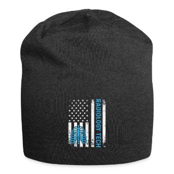 Rad Tech Radiology Men Women Radiographer - Jersey Beanie - charcoal grey - Front