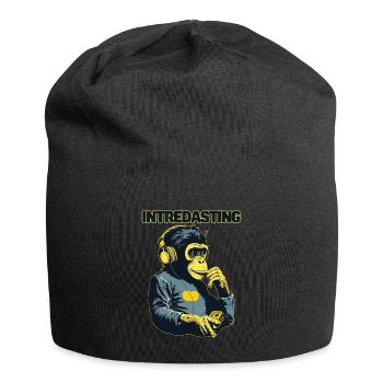 Intredasting Beats - Singe intéressant - Bonnet en jersey - noir - Devant