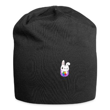 Autismus Neurodiversity Freundlichkeit - Jersey-Beanie - Schwarz - Vorne