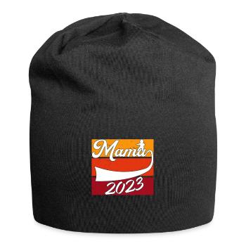 Mom 2023 - Jersey Beanie - black - Front