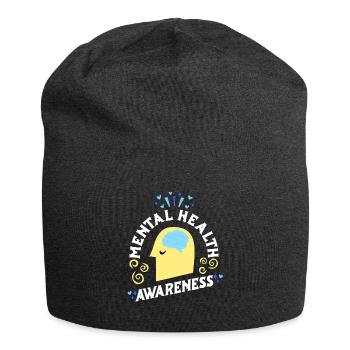Mental Health Self-Esteem Awareness Mental - Jersey Beanie - charcoal grey - Front