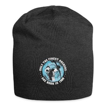 Bogenschütze Geburtstag Jahrgang 1989 geboren - Jersey-Beanie - Anthrazit - Vorne