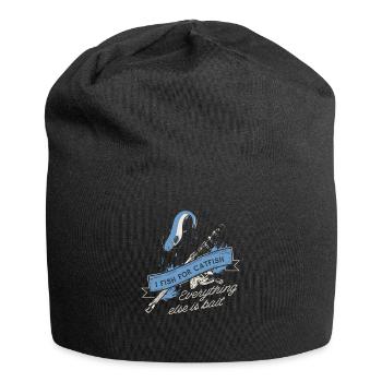 Catfish Catfish Fishing - Jersey Beanie - black - Front