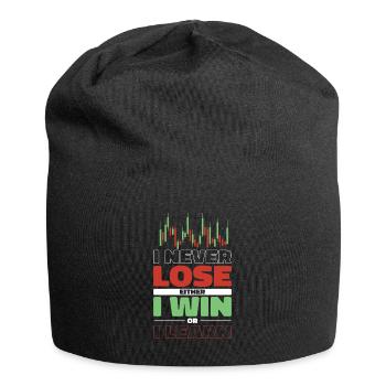 Stock Trading Trader Exchange Trading Stocks - Jersey Beanie - black - Front