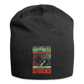 Stock Trading Trader Stock Exchange Trading Stocks - Jersey Beanie - black - Front