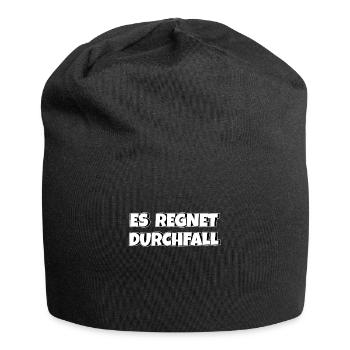 Es regnet Durchfall - Jersey-Beanie - Schwarz - Vorne
